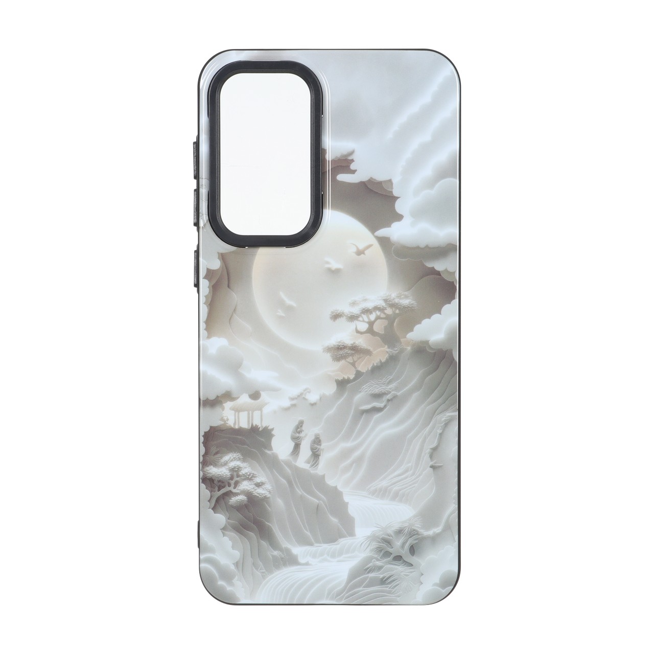 قاب بلک لنز براق طرح دار Samsung Galaxy A56 / A36 - کد 241