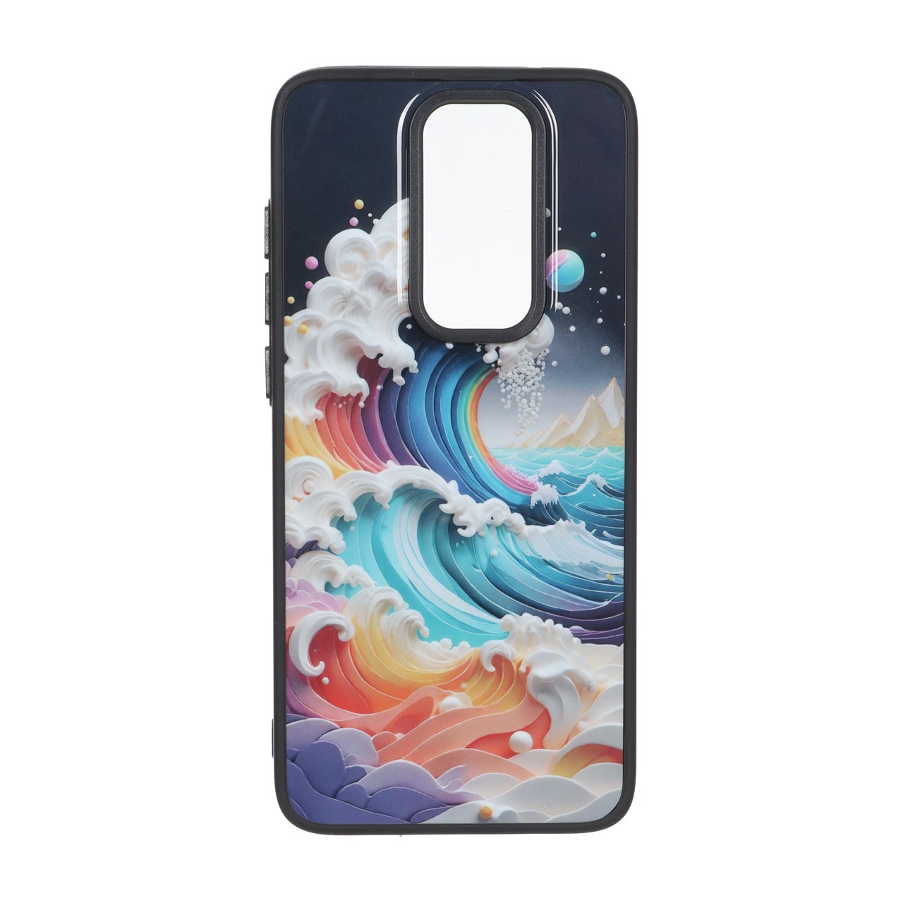 قاب بلک لنز براق طرح دار Xiaomi Redmi Note 8 Pro - کد 346