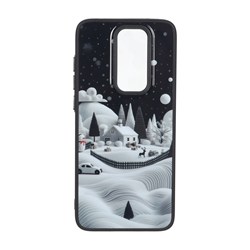 قاب بلک لنز براق طرح دار Xiaomi Redmi Note 8 Pro - کد 348