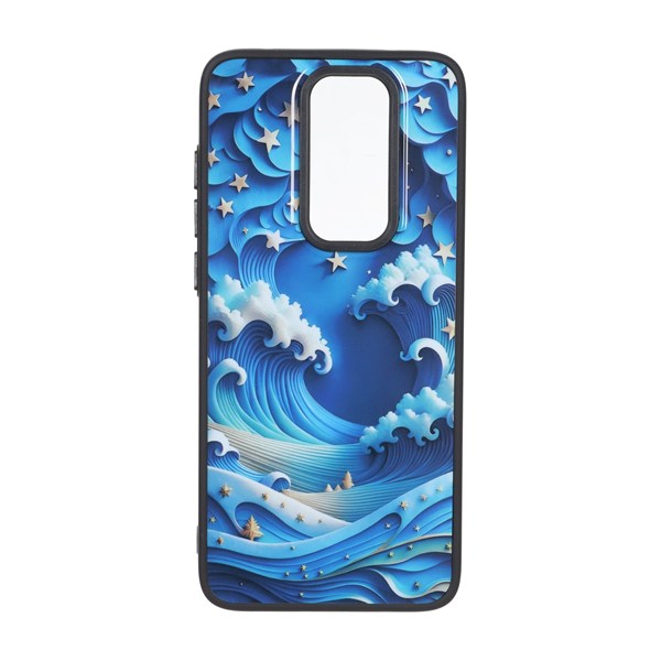 قاب بلک لنز براق طرح دار Xiaomi Redmi Note 8 Pro - کد 349