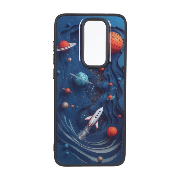 قاب بلک لنز براق طرح دار Xiaomi Redmi Note 8 Pro - کد 355