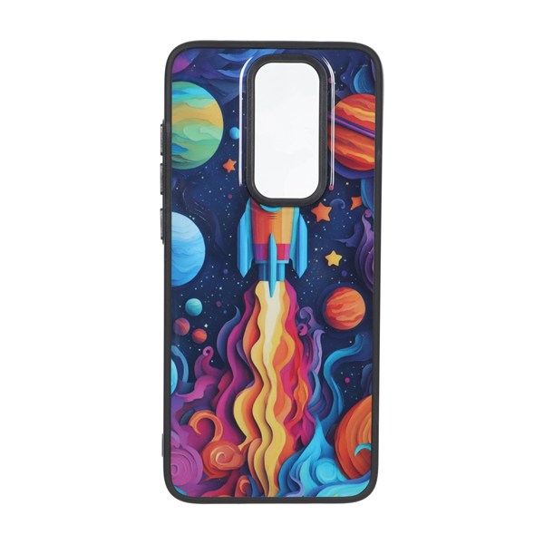 قاب بلک لنز براق طرح دار Xiaomi Redmi Note 8 Pro - کد 359