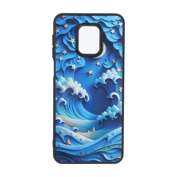 قاب بلک لنز براق طرح دار Xiaomi Redmi Note 9S / Redmi Note 9 Pro / Redmi Note 9 Pro Max - کد 411