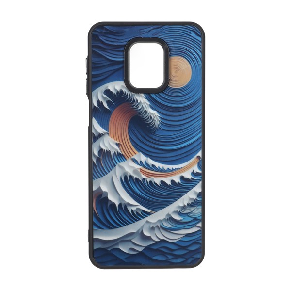 قاب بلک لنز براق طرح دار Xiaomi Redmi Note 9S / Redmi Note 9 Pro / Redmi Note 9 Pro Max - کد 417