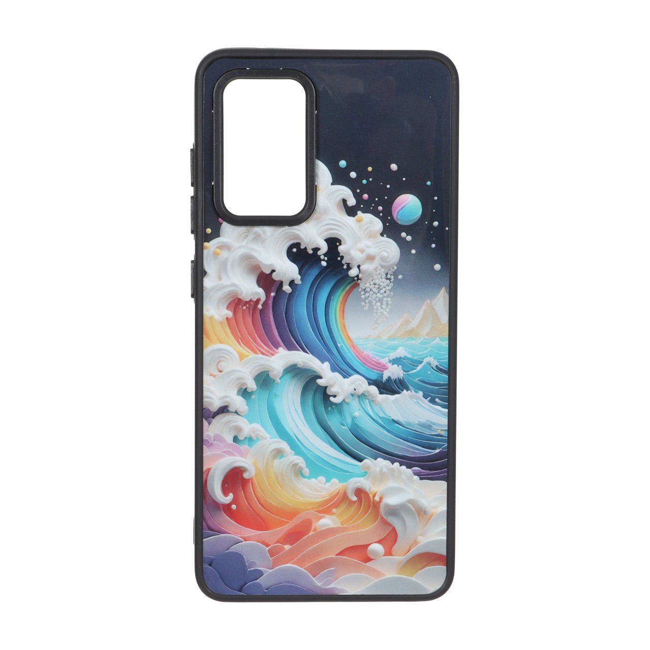 قاب بلک لنز براق طرح دار Samsung Galaxy A52 / A52s - کد 467