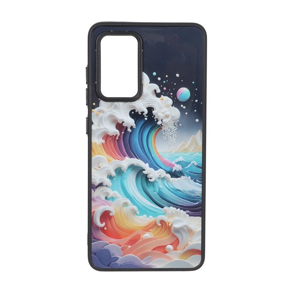قاب بلک لنز براق طرح دار Samsung Galaxy A52 / A52s - کد 467