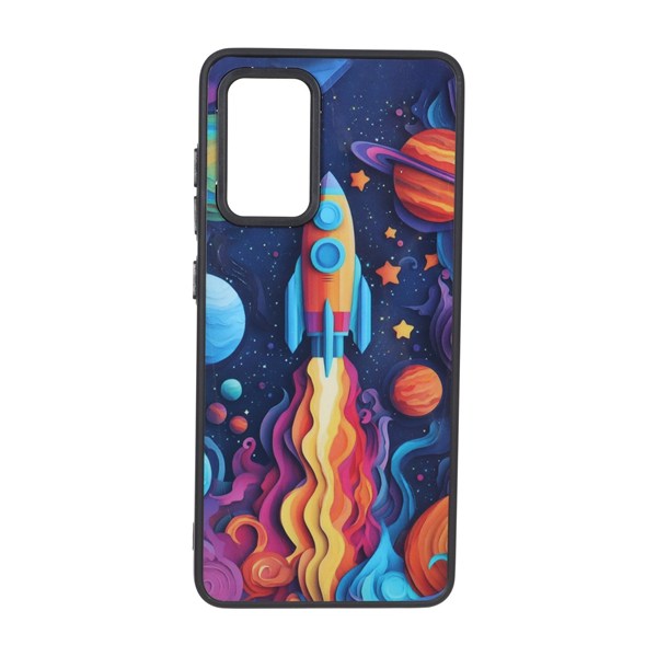 قاب بلک لنز براق طرح دار Samsung Galaxy A52 / A52s - کد 468