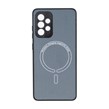 قاب کربنی طرح Magnetic محافظ لنزدار Samsung Galaxy A52 / A52s - خاکستری