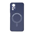 قاب کربنی طرح Magnetic محافظ لنزدار Xiaomi Redmi Note 12S - سرمه ای