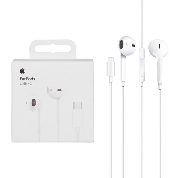 هندزفری باسیم Apple با پورت Type-C مدل MTJY3FE/A A3046 - سفید - NZR (اصل چین)