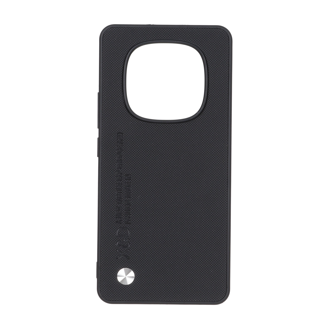 قاب X&D سوزنی دکمه فلزی Xiaomi Redmi Note 15 - مشکی