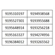 سبد سیم کارت 10 شماره بدون پوکه 919 - E4718