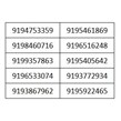 سبد سیم کارت 10 شماره بدون پوکه 919 - E4731