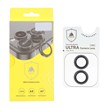 محافظ لنز رینگی اورجینال Ultra Camera Lens شابلون دار Apple iPhone 17 - مشکی (پک دار)
