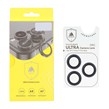 محافظ لنز رینگی اورجینال Ultra Camera Lens شابلون دار Apple iPhone 17 Pro Max / iPhone 17 Pro - سرمه ای (پک دار)