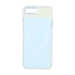 قاب هولوگرامی Funnyrich مستطیلی طرح مگ سیف Apple iPhone 7 Plus / iPhone 8 Plus - آبی