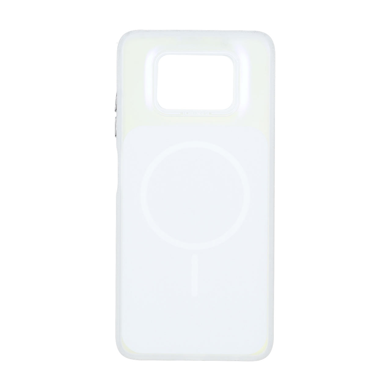 قاب هولوگرامی Funnyrich مستطیلی طرح مگ سیف Xiaomi Poco X3 / Poco X3 Pro / Poco X3 NFC - سفید