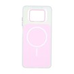 قاب هولوگرامی Funnyrich مستطیلی طرح مگ سیف Xiaomi Poco X3 / Poco X3 Pro / Poco X3 NFC - صورتی