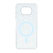 قاب قلبی هولوگرامی طرح مگ سیف نگین دار Xiaomi Poco X3 / Poco X3 Pro / Poco X3 NFC - آبی