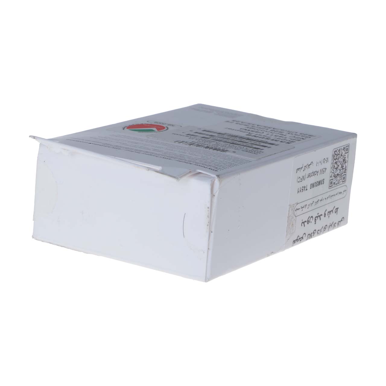 شارژر دیواری فست و PD تک پورت Samsung مدل EP-T4511 45W - مشکی مجهز به فناوری GAN-NFC (کارکرده)