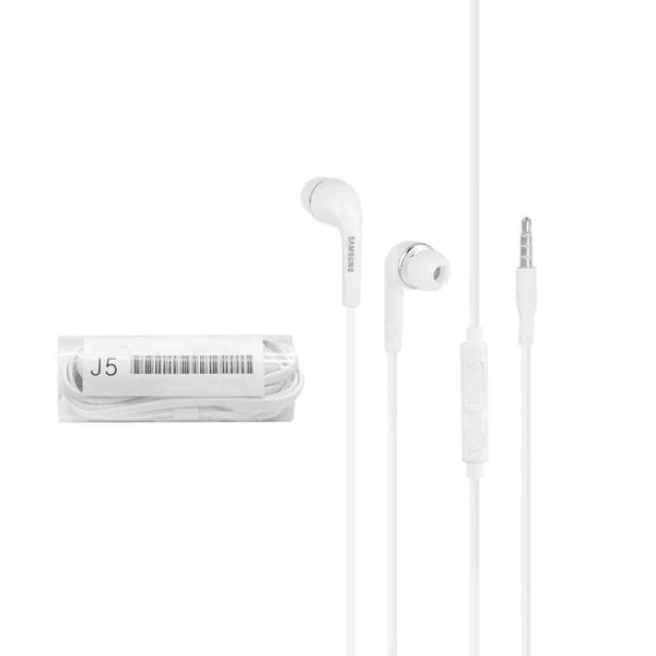 هندزفری با سیم Samsung مدل J5 - سفید (کارکرده)