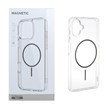 قاب اورجینال Magnetic دور ژله ای MagSafe مدل Samsung Galaxy A07 - خاکستری (پک دار)