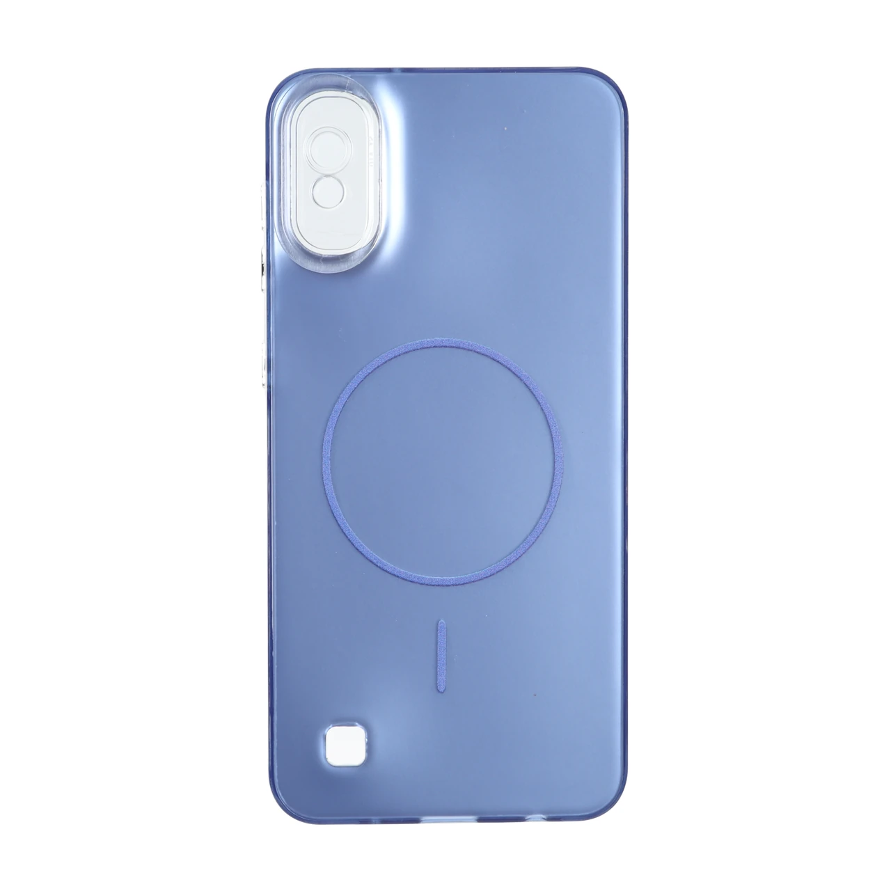 قاب SO COOL طرح مگ سیف محافظ لنز شفاف Samsung Galaxy A10 / M10 - آبی