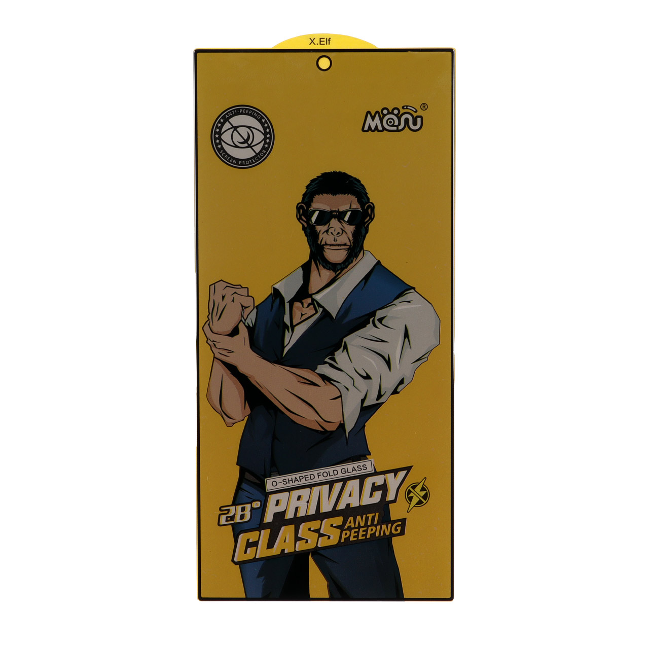 محافظ صفحه نمایش شیشه ای Full Cover Privacy Anti Peeping مدل Samsung Galaxy S24 Ultra