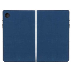 کیف تبلت چرمی طرح جیر Samsung Galaxy Tab A9 Plus 11 / X210 / X215 / X216 - سرمه ای - BSA