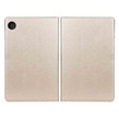 کیف تبلت چرمی ساده Samsung Galaxy Tab A9 Plus 11 / X210 / X215 / X216 - طلایی - BSA