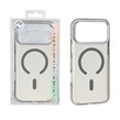 قاب اورجینال Dulero شفاف Magsafe لنز آلومینومی Apple iPhone 17 Pro Max - خاکستری (پک دار)