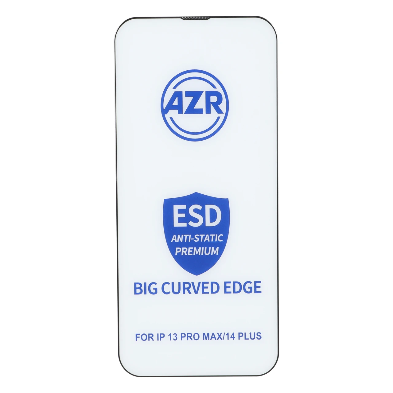 محافظ صفحه نمایش شیشه ای AZR - Big curved ESD Anti Static مدل Apple iPhone 13 Pro Max / iPhone 14 Plus