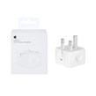 شارژر دیواری سه پین Apple مدل MHJF3B/A A2344 20W - سفید (گارانتی شش ماهه AZR)