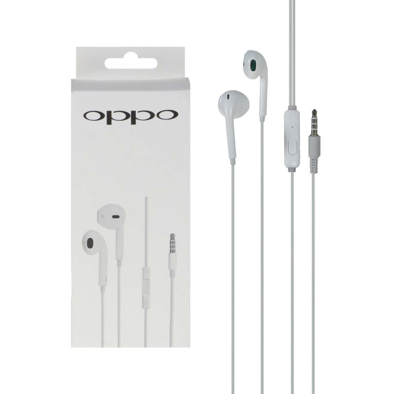 هندزفری باسیم Oppo - سفید - ASP(گارانتی شش ماهه آروین سپهر)