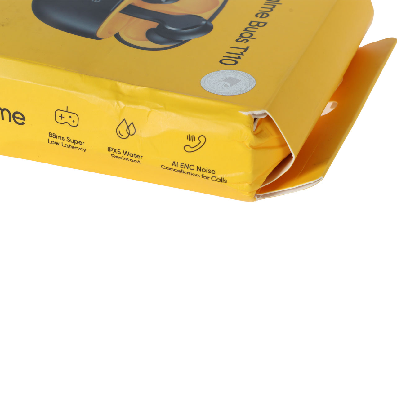 ایرفون بی سیم Realme مدل RMA2306 Buds T110 - مشکی (گارانتی شش ماهه ایویز) پک ضعیف