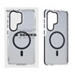 قاب اورجینال Q Series پشت کربن MagSafe مدل Samsung Galaxy S26 Ultra - مشکی (پک دار)