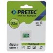کارت حافظه Pretec MICROSDHC مدل 667X کلاس U1 سرعت 100MB/s ظرفیت 32GB - (گارانتی فراگامان)