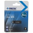 فلش مموری PRETEC USB2.0 مدل Win ظرفیت 8GB - مشکی (گارانتی فراگامان)