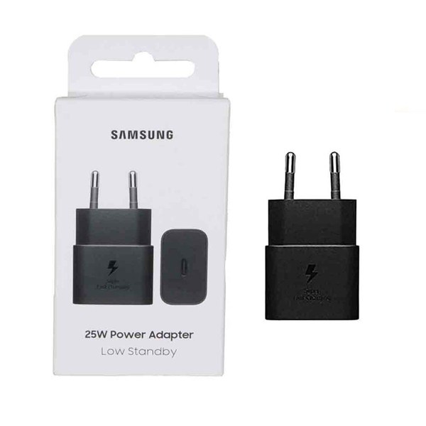 شارژر اصلی SAMSUNG 25W T2510 ( فست و PD) مشکی (کارکرده)