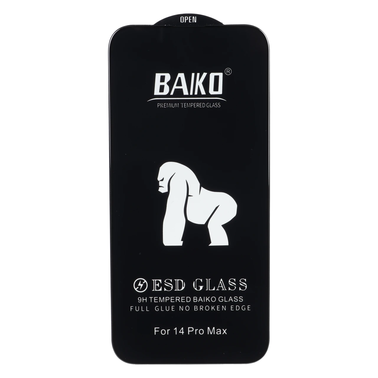 محافظ صفحه نمایش شیشه ای Anti Static - ESD Baiko مدل Apple iPhone 14 Pro Max