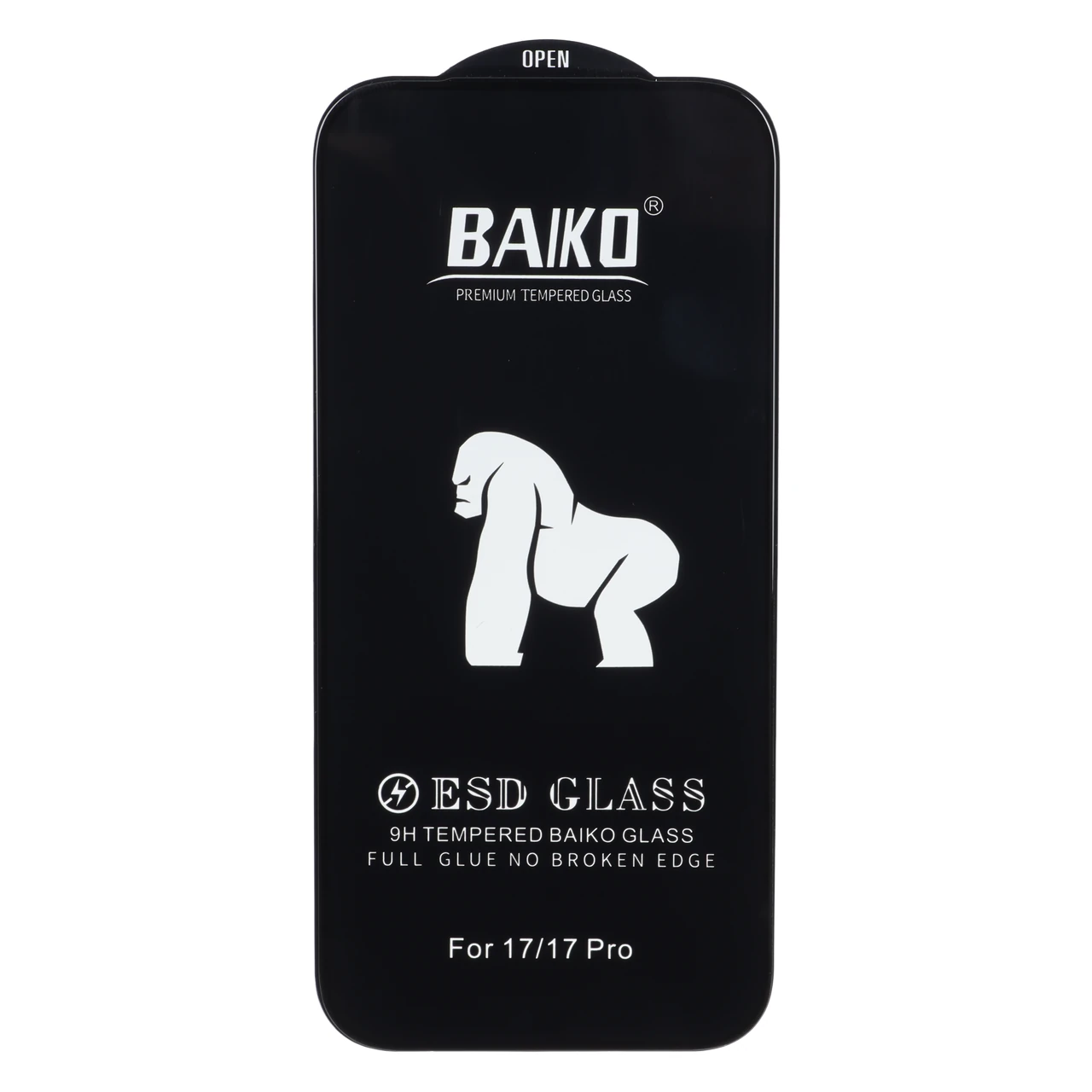 محافظ صفحه نمایش شیشه ای Anti Static - ESD Baiko مدل Apple iPhone 17 Pro