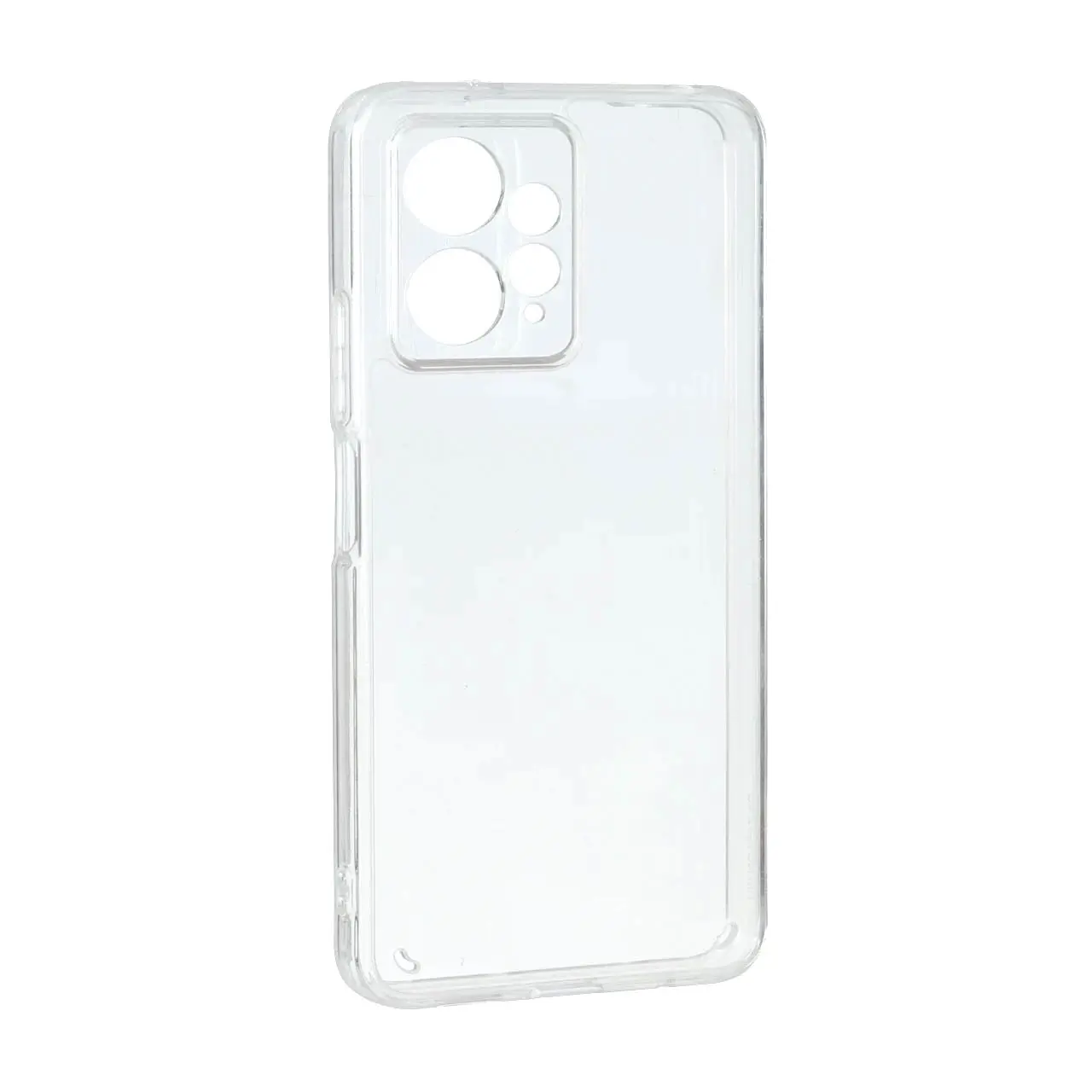 قاب پشت سخت شفاف دور ژله ای محافظ لنزدار Xiaomi Redmi Note 12 4G