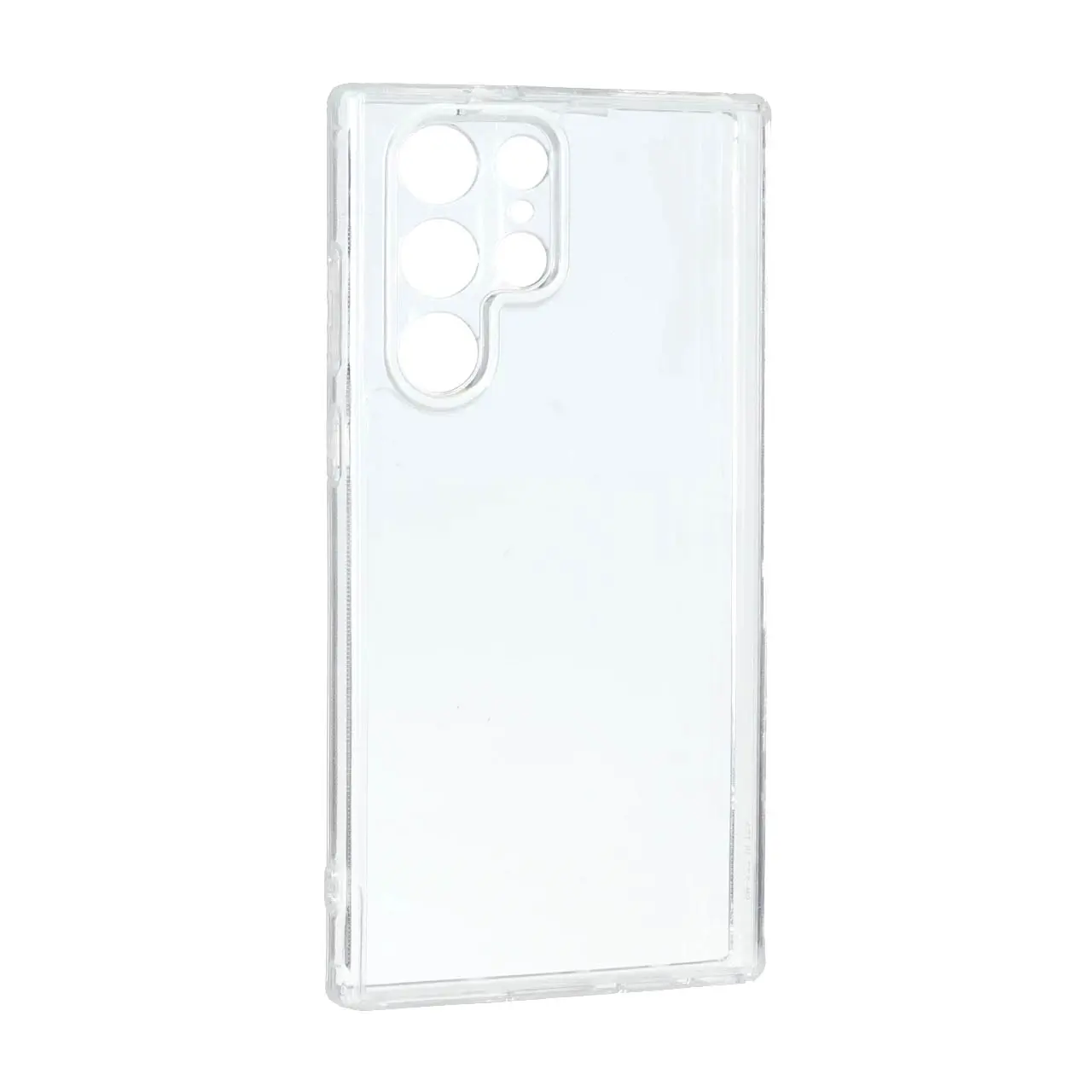 قاب پشت سخت شفاف دور ژله ای محافظ لنزدار Samsung Galaxy S22 Ultra