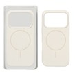 قاب سیلیکونی پاک کنی اورجینال Magsafe مدل Apple iPhone 17 Pro Max - کرم (پک دار)