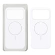 قاب سیلیکونی پاک کنی اورجینال Magsafe مدل Apple iPhone 17 Pro Max - سفید (پک دار)