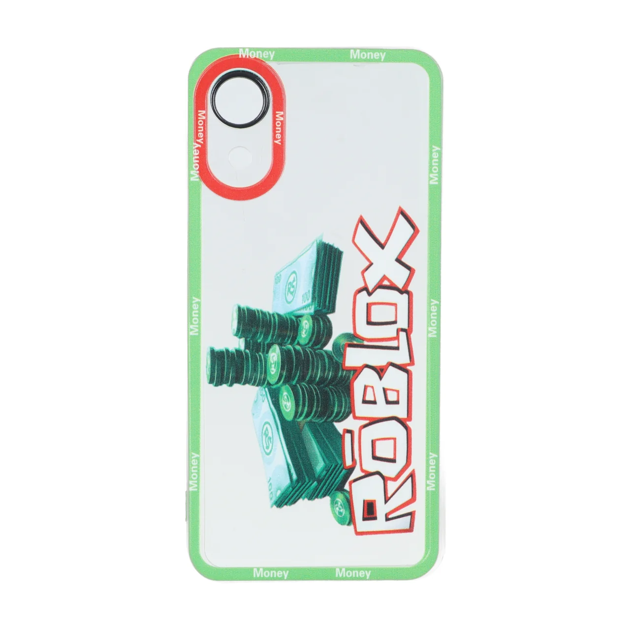 قاب ژله ای طرح دار دور رنگی Samsung Galaxy A03 Core - کد 112