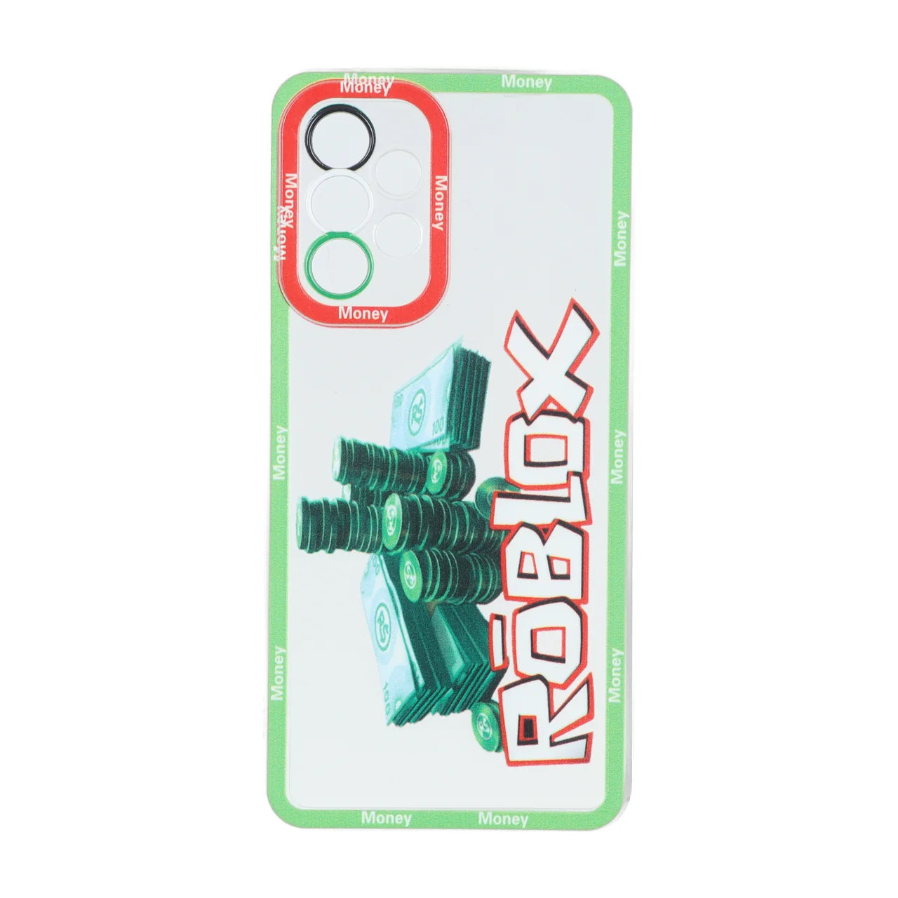 قاب ژله ای طرح دار دور رنگی Samsung Galaxy A33 - کد 156