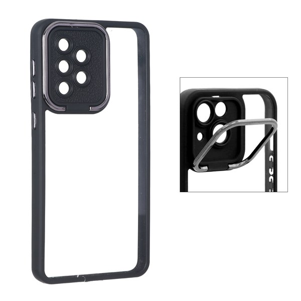 قاب شفاف New skin استند دار Samsung Galaxy A33 - مشکی