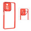 قاب شفاف New skin استند دار Xiaomi Redmi Note 12 Pro 4G / Redmi Note 11 Pro - قرمز