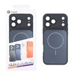 قاب C Case سیلیکونی PVD MagSafe محافظ لنز گلس دار Apple iPhone 17 Pro Max - مشکی (پک دار) - VIN
